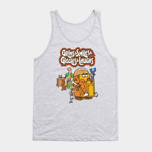 Grins & Smiles & Giggles & Laughs Cereal Tank Top by Chewbaccadoll